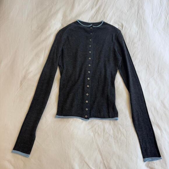 Frankies bikinis leo knit cardigan - Picture 1 of 2